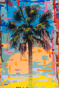 Palm 2 Canvas Art Print - Artist David Palmer