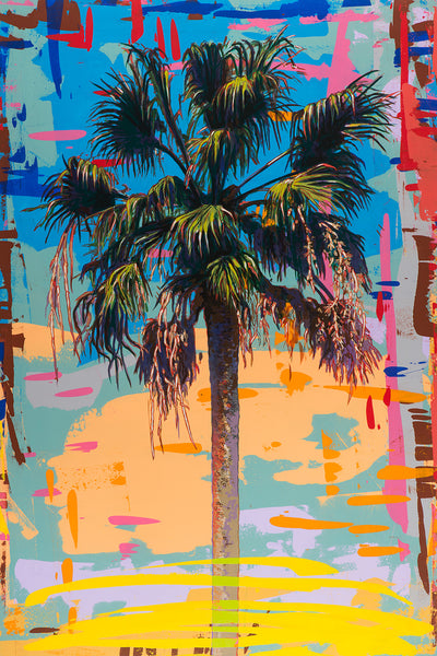 Palm 2 Canvas Art Print - Artist David Palmer