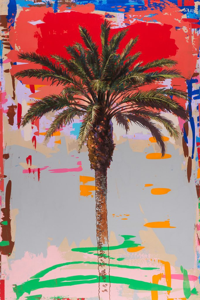 Palm 1 Canvas Art Print - Artist David Palmer