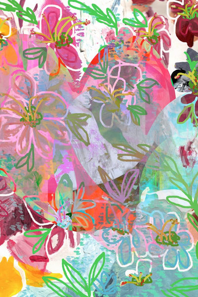 Flourish 1 Canvas Art Print - Artist  Lori DuBois
