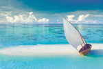 Tropical Shangri La 1 Canvas Art Print - Artist Steve Hunziker