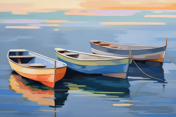 Harbor Hideaway 1 Canvas Art Print - Artist Irena Orlov
