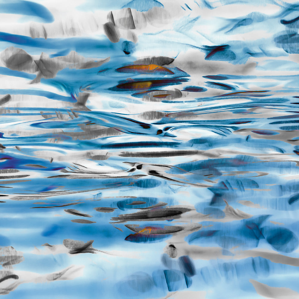 Blue Scape Water Giclee Canvas Print - Artist Karla West