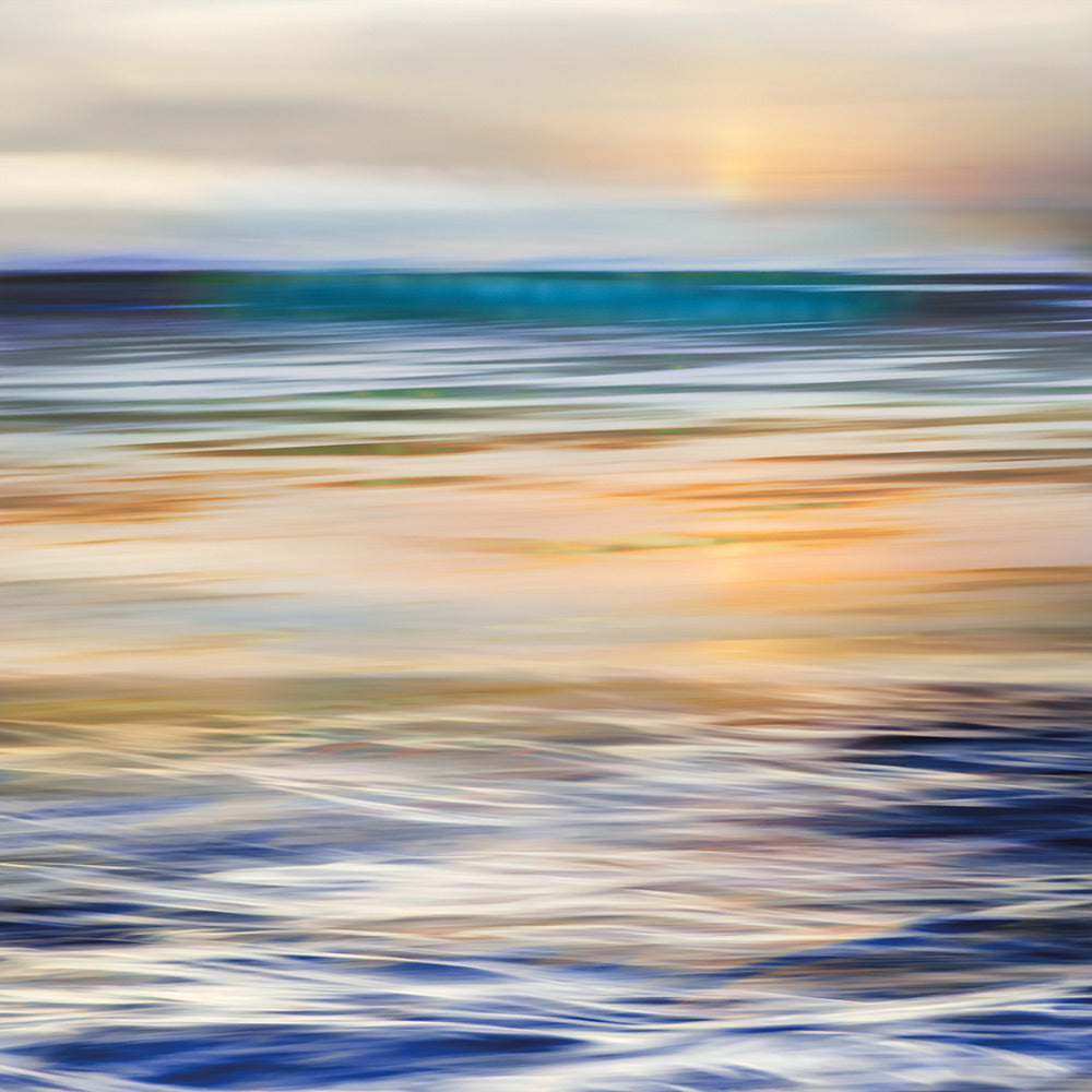 Warm Surf Giclee Canvas Print - Artist Karla West