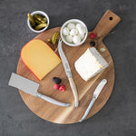 3-Piece Laguiole Cheese Knife Set with Mother of Pearl Handle