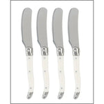 Laguiole 4-Piece Spreader Set with Faux Ivory Handles