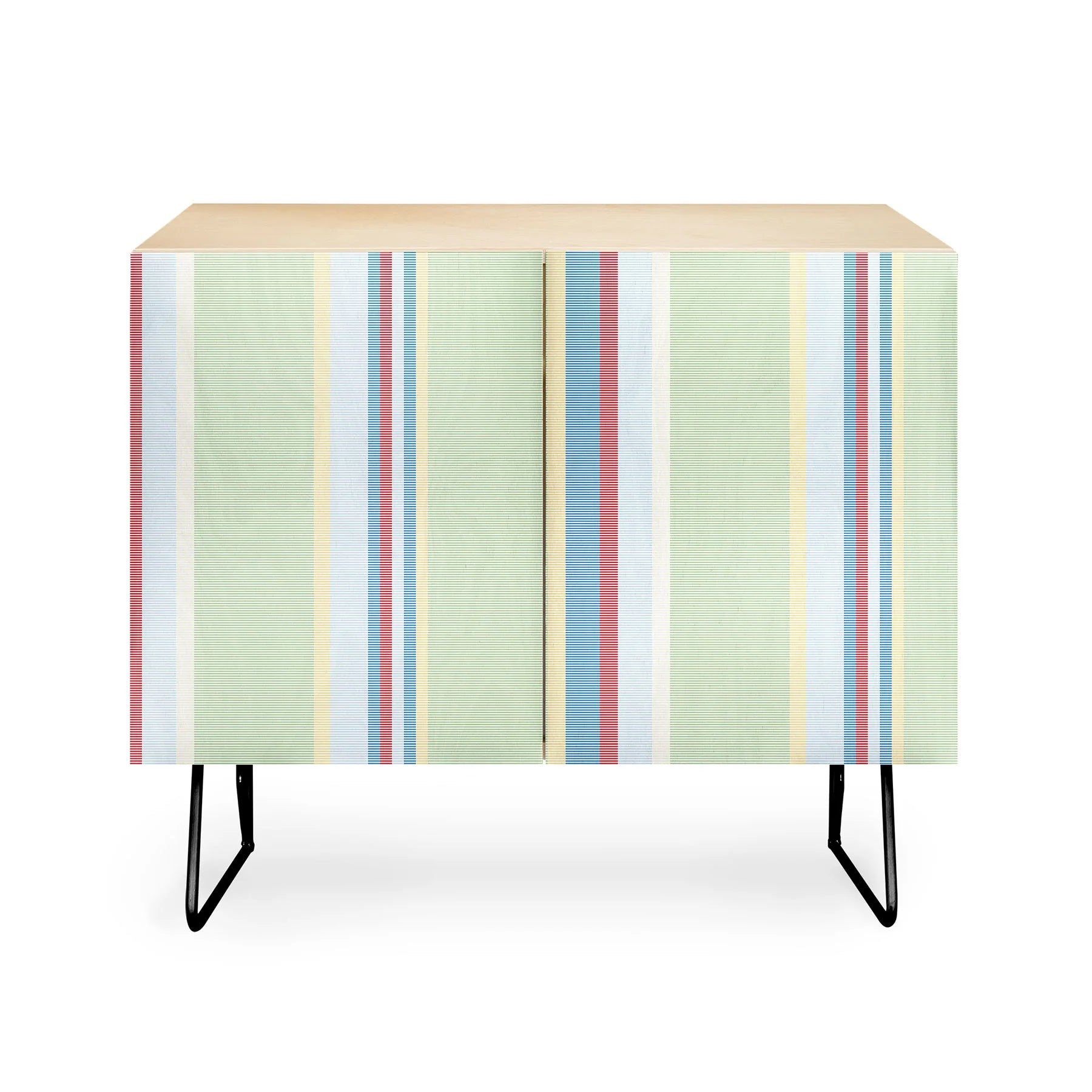 Folktale Stripes Credenza