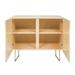 Watercolor Blue Crab Credenza