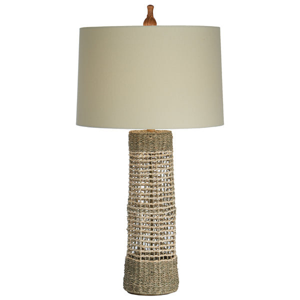Dana Table Lamp with Oatmeal Linen Shade