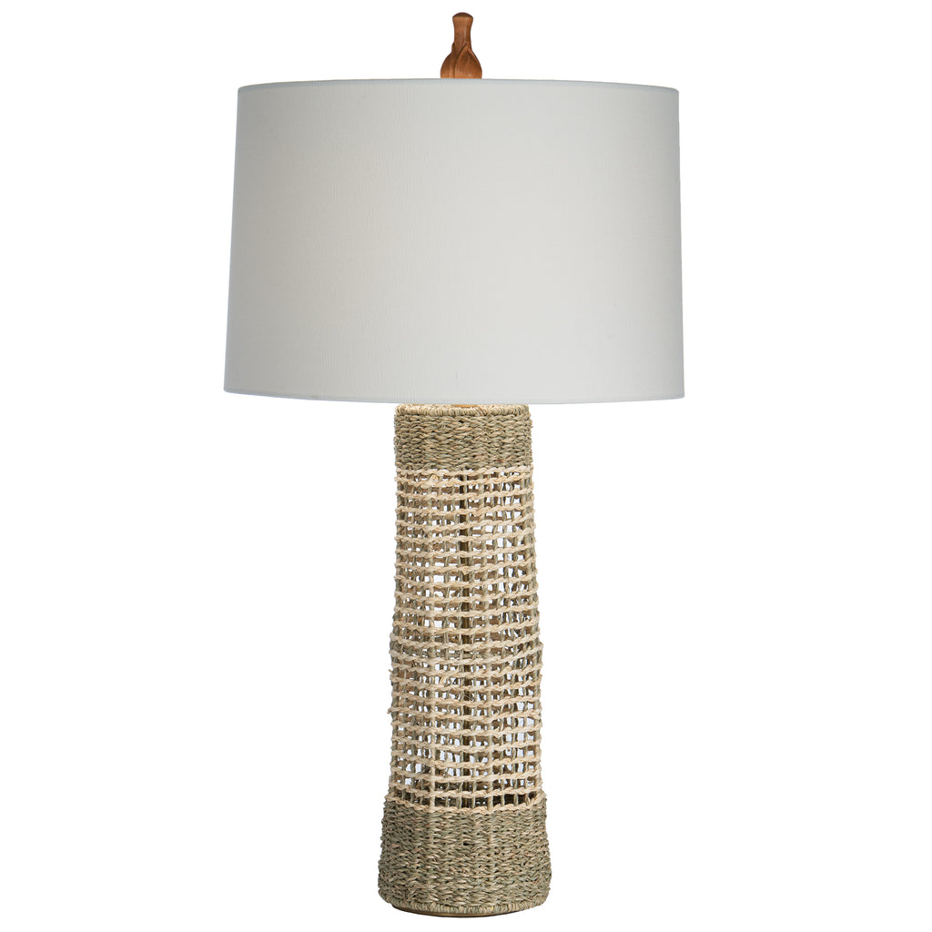 Dana Table Lamp with White Drum Shade