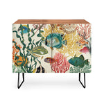 Coral Reef Deep Silence Credenza
