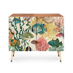 Coral Reef Deep Silence Credenza