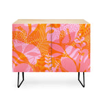 Tropical Jungle Pattern Orange Credena