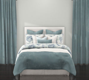 Ocean Bloom Luxury Coastal Bedding Collection