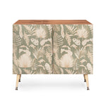 Palm Leaves Sage Credenza