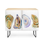 Watercolor Oysters Credenza