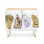 Watercolor Oysters Credenza