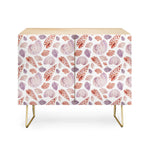 Watercolor Seashells i Credenza