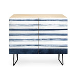 Stripes Watercolor Pattern Credenza