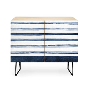 Stripes Watercolor Pattern Credenza
