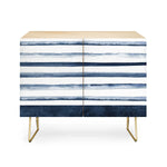 Stripes Watercolor Pattern Credenza