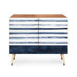 Stripes Watercolor Pattern Credenza