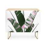 Banana Leaf Plant Collage Credenza