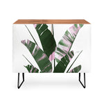 Banana Leaf Plant Collage Credenza