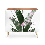 Banana Leaf Plant Collage Credenza