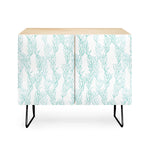 Coral in Seaglass Credenza