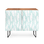 Coral in Seaglass Credenza