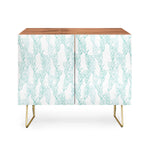 Coral in Seaglass Credenza