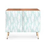 Coral in Seaglass Credenza