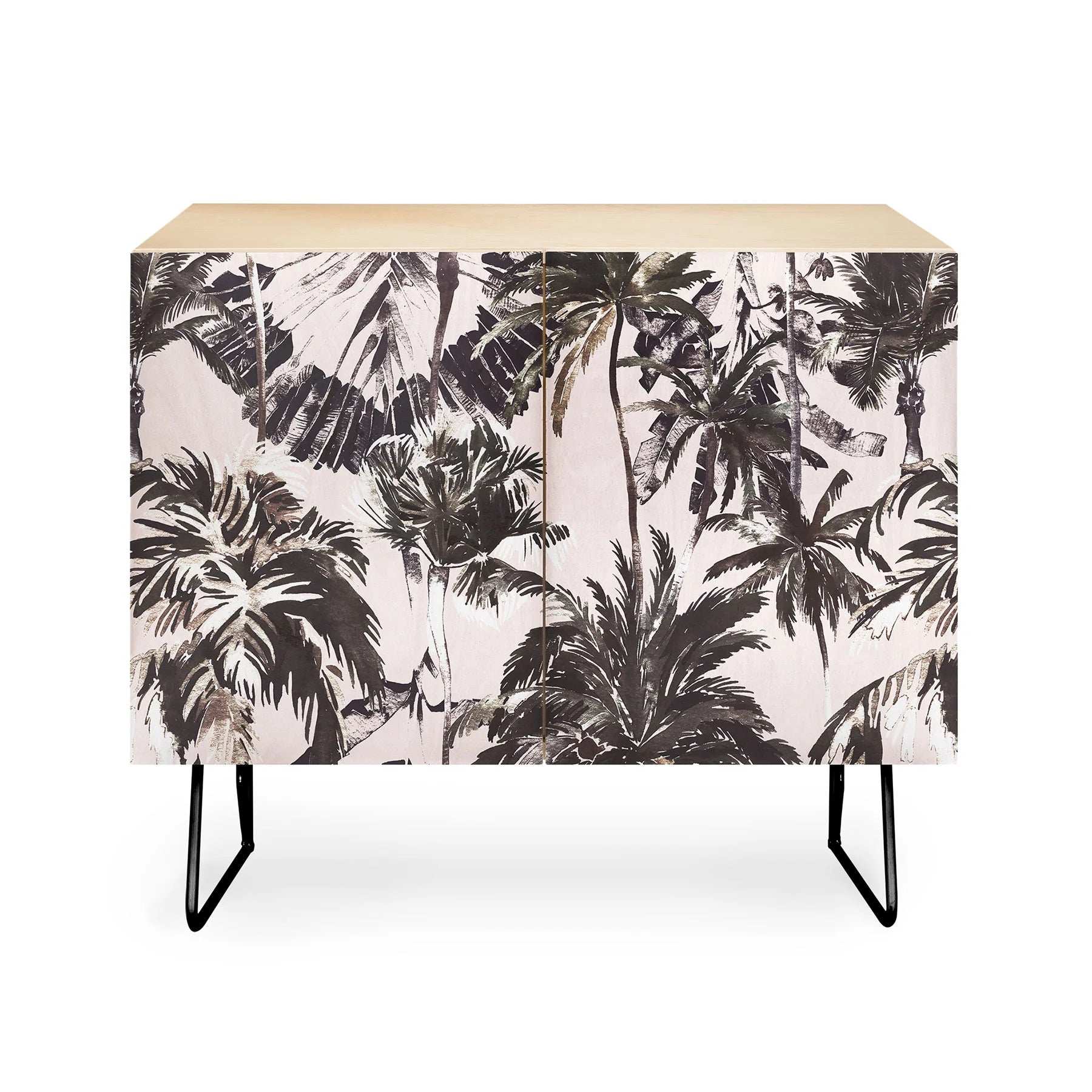 Obsession Tropical Palm Trees Credenza
