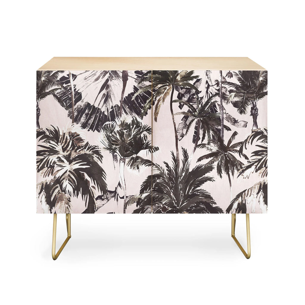 Obsession Tropical Palm Trees Credenza