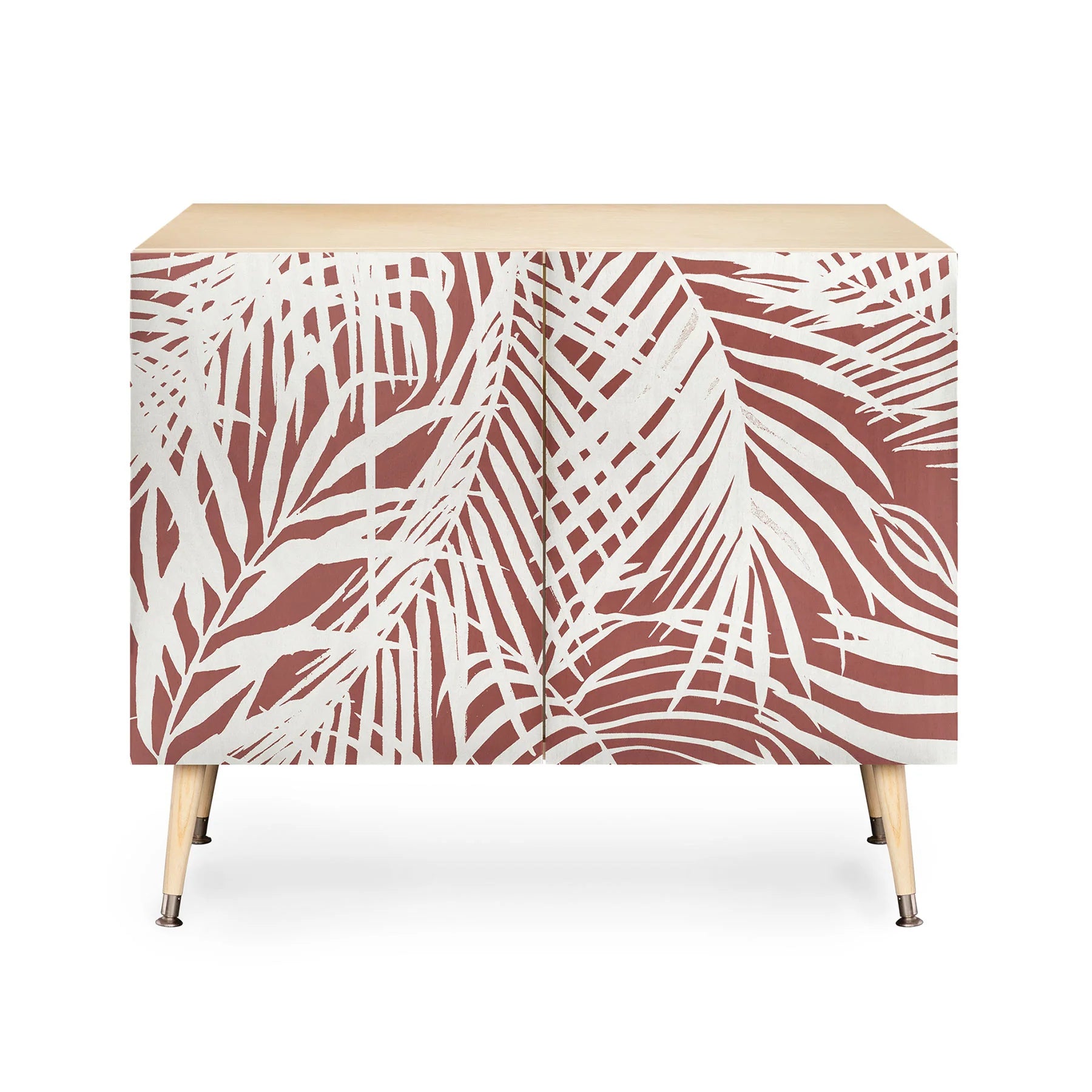 Palm Leaf Monochrome WPM Credenza
