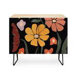 Tropical Floral Night Credenza