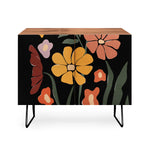 Tropical Floral Night Credenza