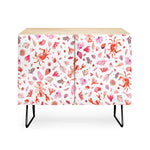 Crabs & Lobsters Coastal Coral Reef Credenza
