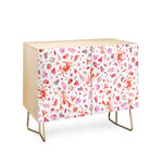 Crabs & Lobsters Coastal Coral Reef Credenza