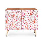 Crabs & Lobsters Coastal Coral Reef Credenza