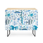 Fishes Shells Seahorse Credenza