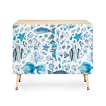 Fishes Shells Seahorse Credenza