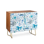 Fishes Shells Seahorse Credenza