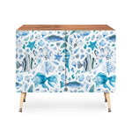 Fishes Shells Seahorse Credenza