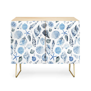 Sea Shells Ocean Marine Credenza