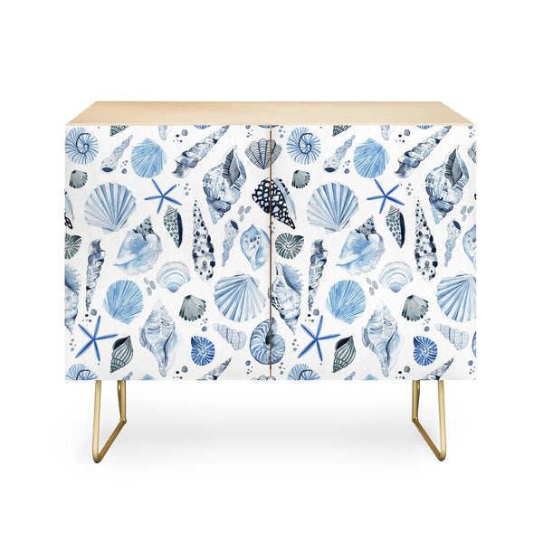 Sea Shells Ocean Marine Credenza
