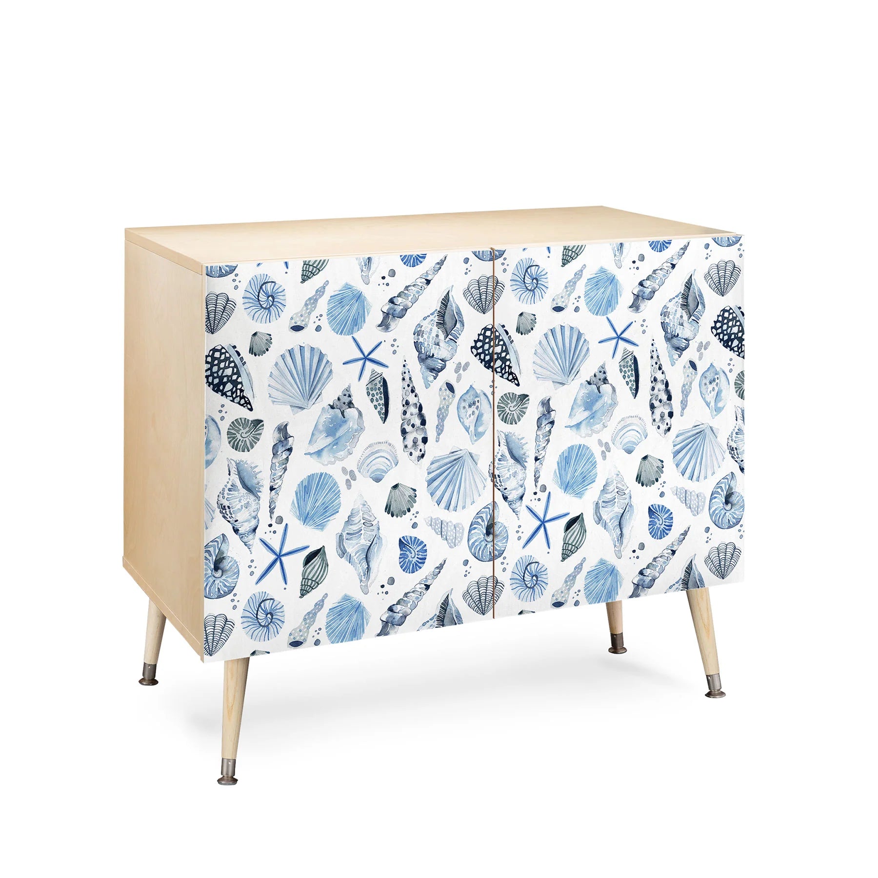 Sea Shells Ocean Marine Credenza