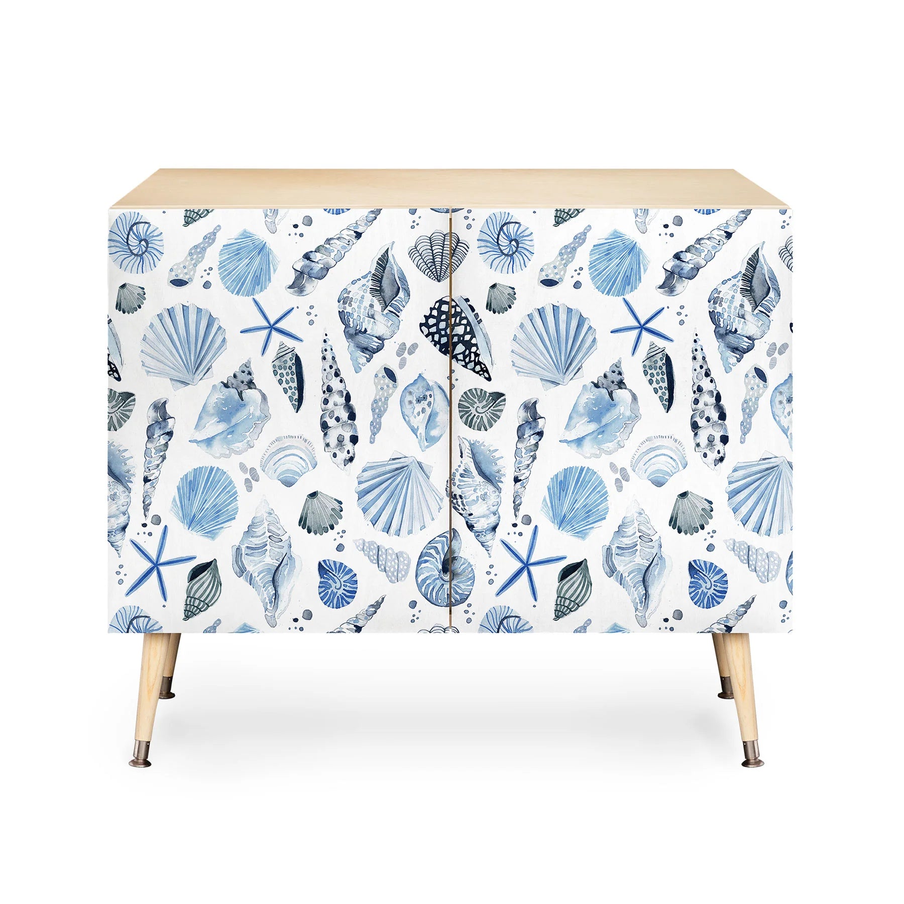 Sea Shells Ocean Marine Credenza