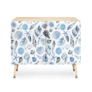 Sea Shells Ocean Marine Credenza